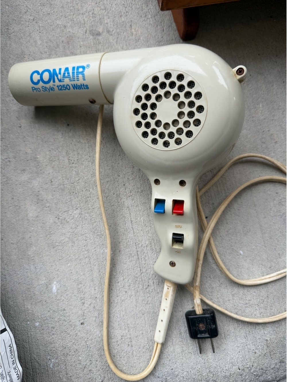 Conair Pro Style 1250 Watts Vintage Hair Dryer